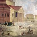 Наводнение 1777 года. История наводнений. Отображение наводнений в литературе